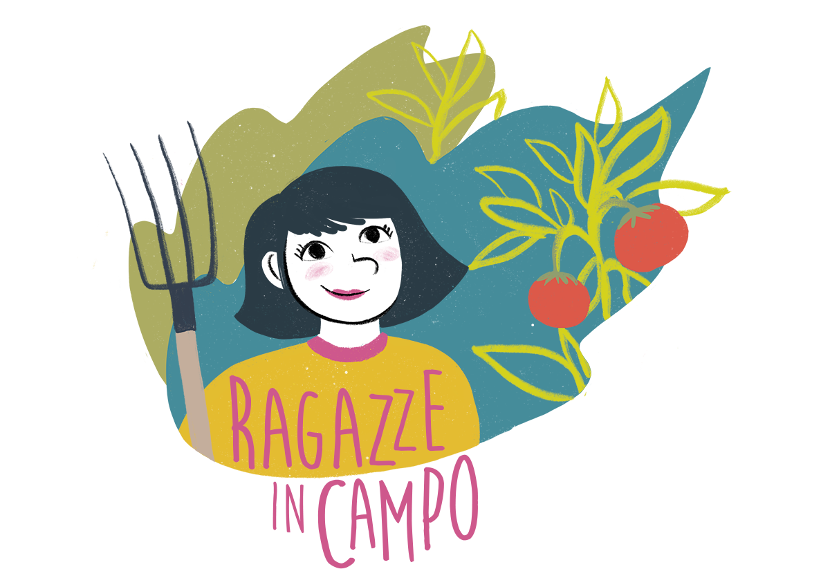 Logo Ragazze in Campo - progetto Mater Femina